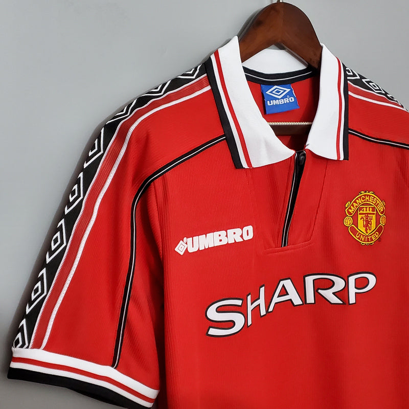 MANCHESTER UNITED I 98/99 MASCULINO (RETRÔ) 