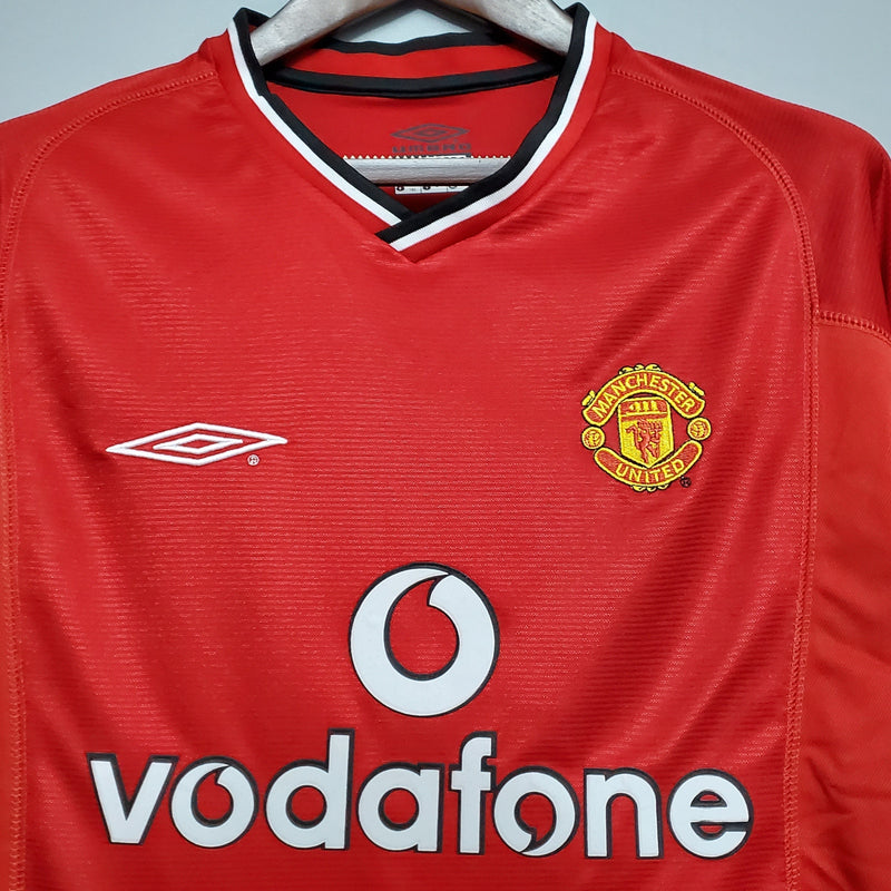 MANCHESTER UNITED I 00/01 MASCULINO (RETRÔ) 