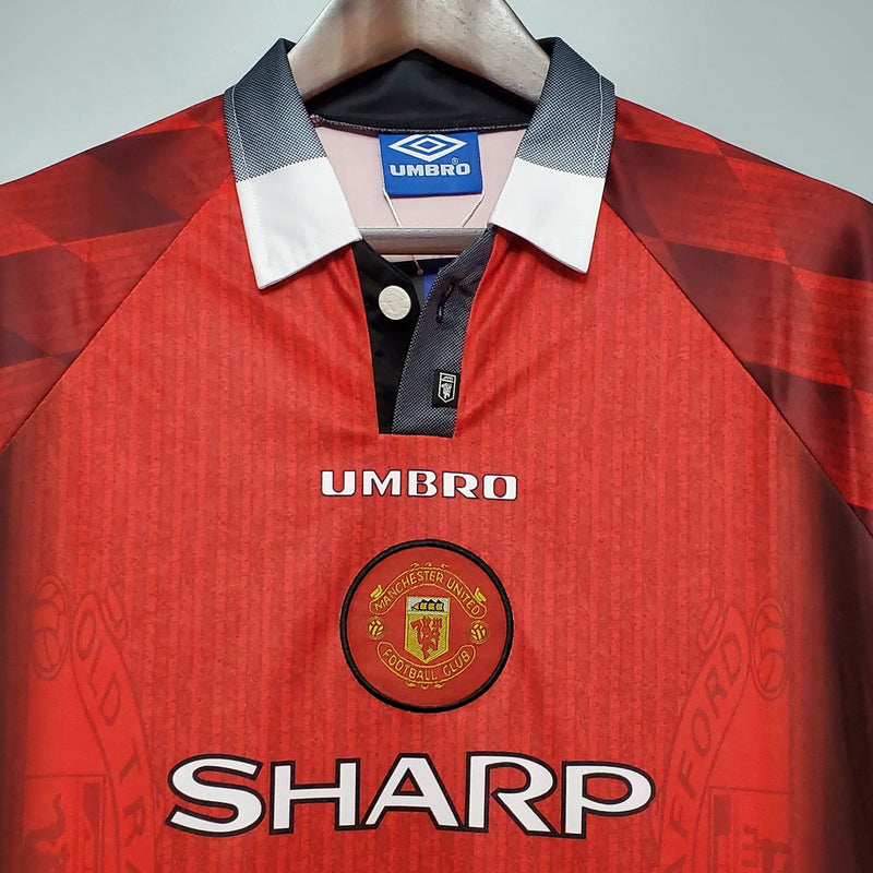 MANCHESTER UNITED I 1996 MASCULINO (RETRO) MANGA COMPRIDA 