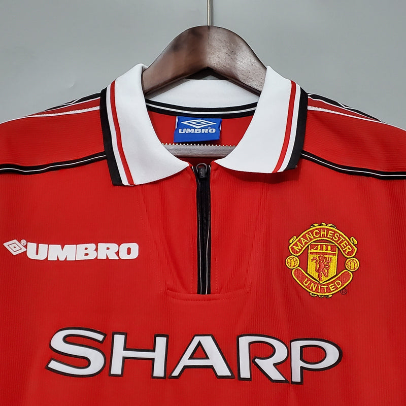 MANCHESTER UNITED I 98/99 MASCULINO (RETRO) MANGA COMPRIDA 