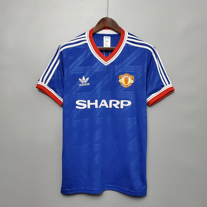 MANCHESTER UNITED I 86/88 MASCULINO (RETRÔ) 