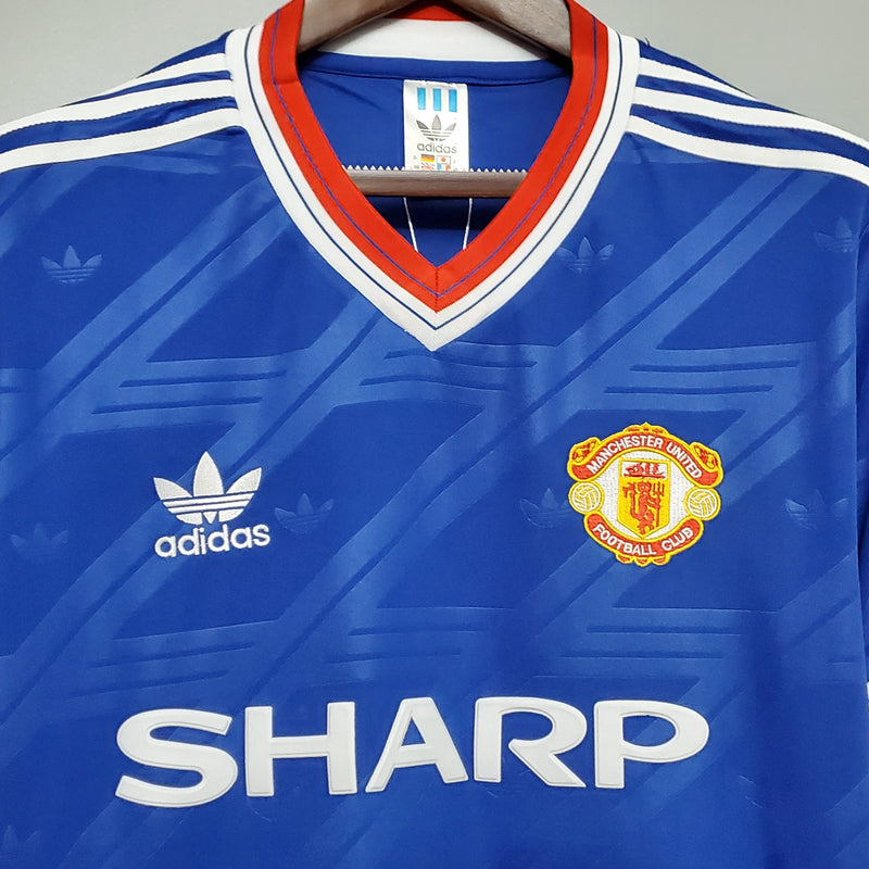 MANCHESTER UNITED I 86/88 MASCULINO (RETRÔ) 