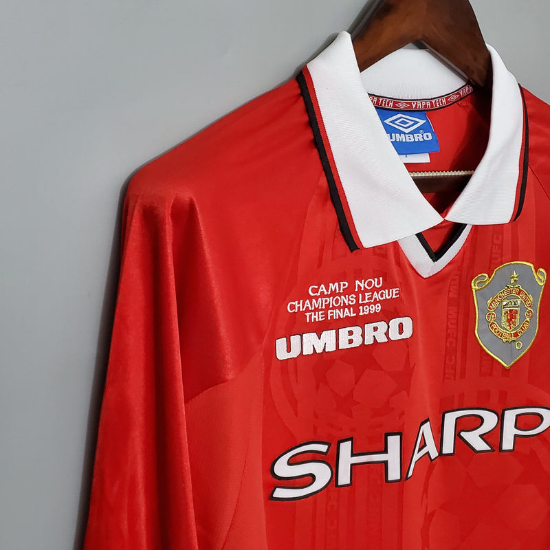 MANCHESTER UNITED I 99/00 MASCULINO (RETRO) MANGA COMPRIDA 