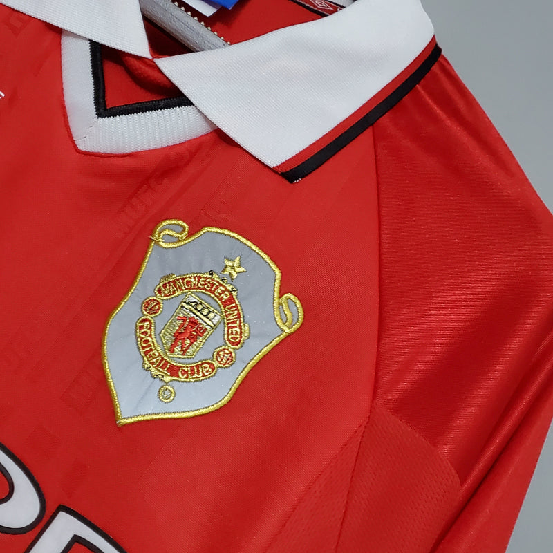 MANCHESTER UNITED I 99/00 MASCULINO (RETRO) MANGA COMPRIDA 