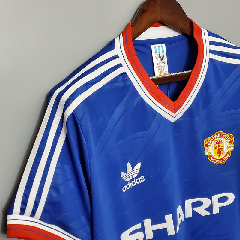 MANCHESTER UNITED I 86/88 MASCULINO (RETRÔ) 