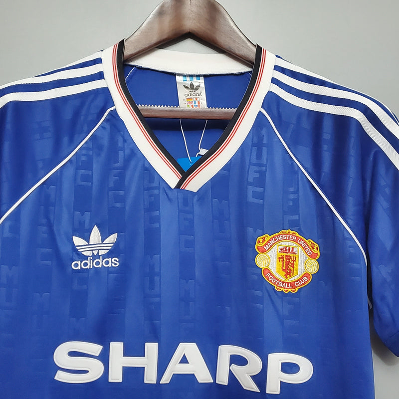 MANCHESTER UNITED I 88/90 MASCULINO (RETRÔ) 