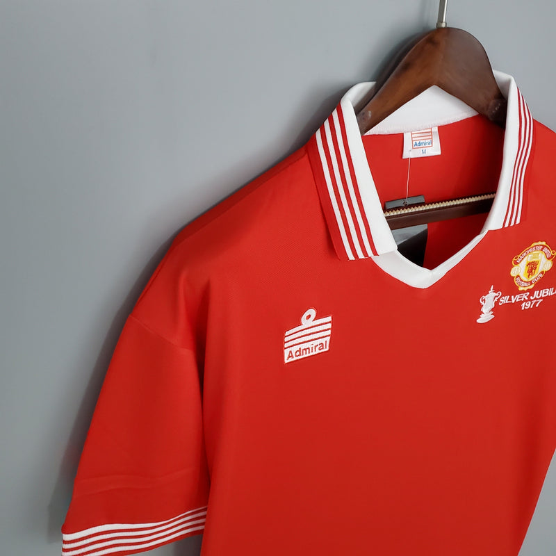 MANCHESTER UNITED I 1977 MASCULINO (RETRÔ) 