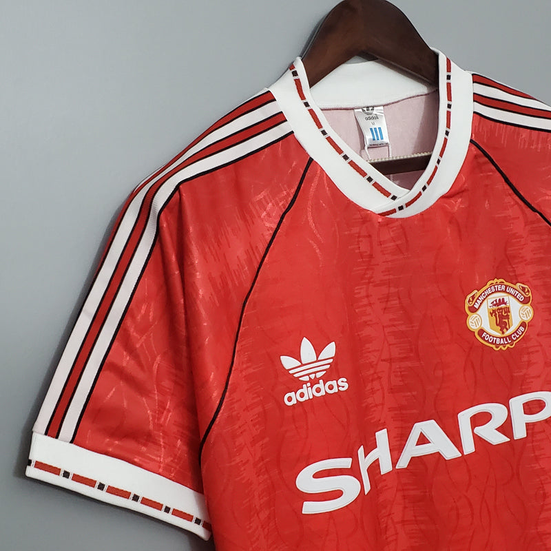 MANCHESTER UNITED I 90/92 MASCULINO (RETRÔ) 