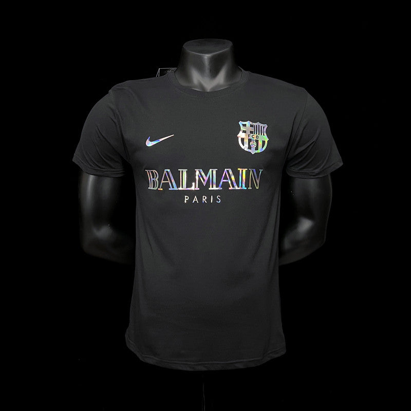 BARCELONA LIMITED EDITION BALMAIN PARIS BLACK 24/25 MASCULINO (VERSÃO PLAYER) 