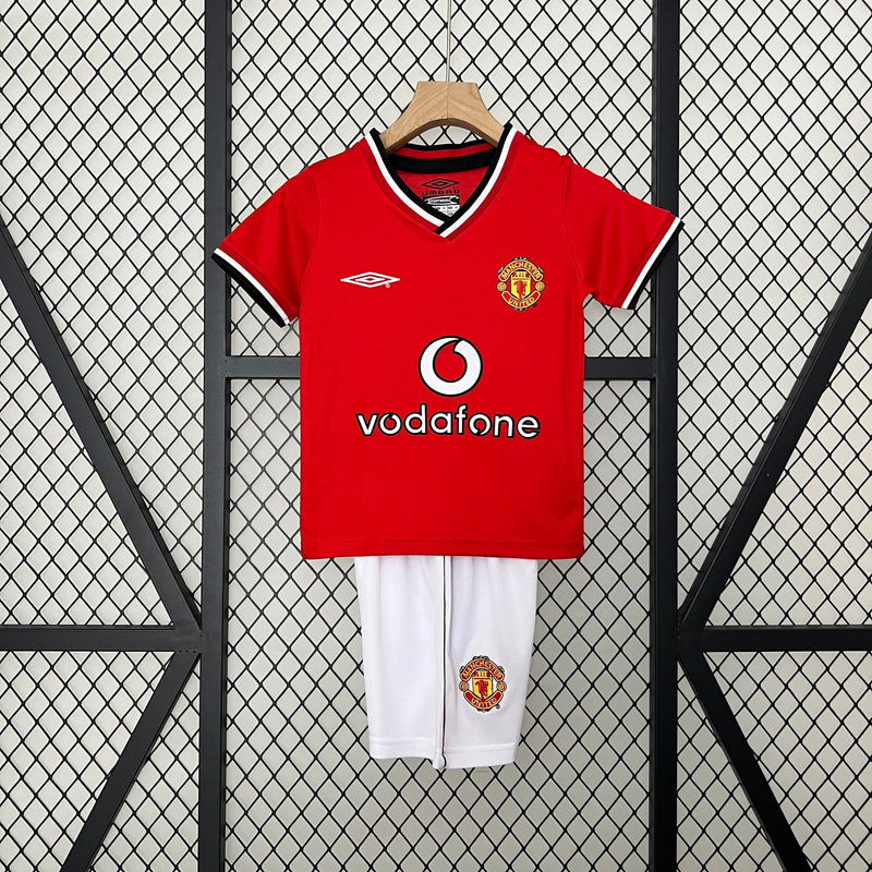 MANCHESTER UNITED I 00/01 KIT INFANTIL (RETRO)