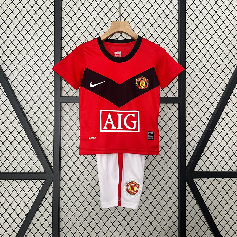 MANCHESTER UNITED I 09/10 KIT INFANTIL (RETRO)