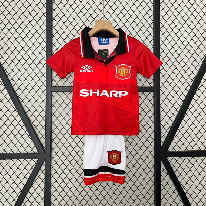 MANCHESTER UNITED I 94/96 KIT INFANTIL (RETRÔ)