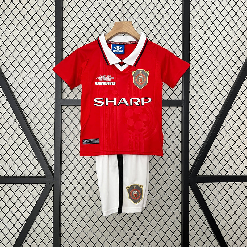 MANCHESTER UNITED I 99/00 KIT INFANTIL (RETRÔ)