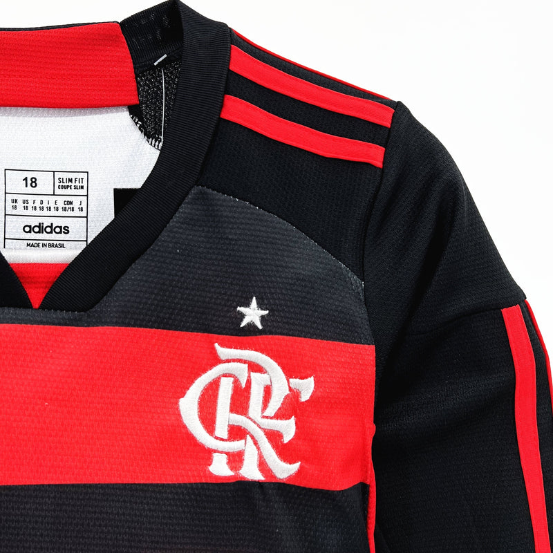 FLAMENGO I 24/25 CONJUNTO INFANTIL (MANGA COMPRIDA)