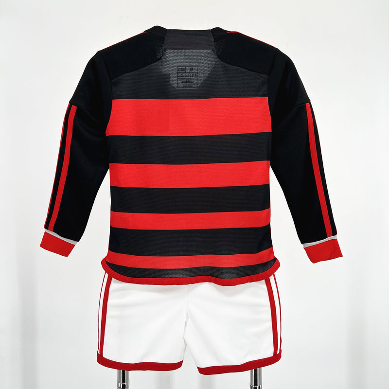 FLAMENGO I 24/25 CONJUNTO INFANTIL (MANGA COMPRIDA)