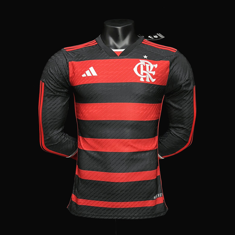 FLAMENGO I 24/25 HOMEM (VERSÃO JOGADOR) MANGA COMPRIDA 