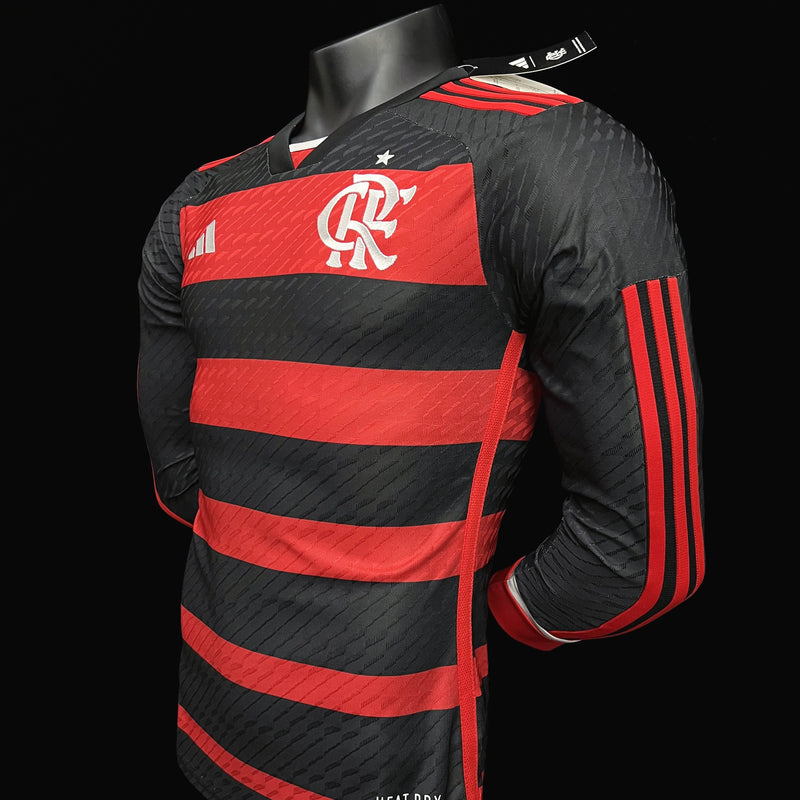 FLAMENGO I 24/25 HOMEM (VERSÃO JOGADOR) MANGA COMPRIDA 