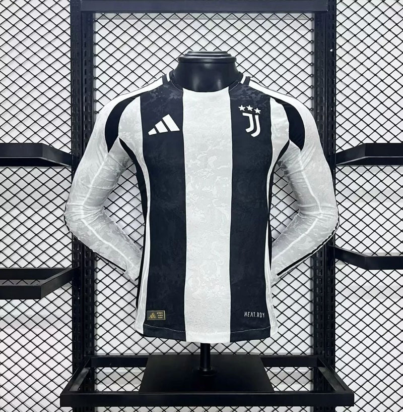 JUVENTUS I 24/25 MASCULINO (VERSÃO JOGADOR) MANGA COMPRIDA 