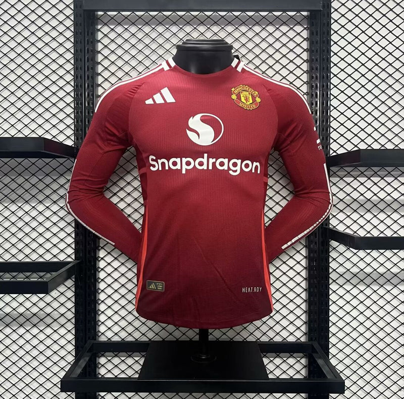 MANCHESTER UNITED I 24/25 MEN (PLAYER VERSION) LONG SLEEVE 