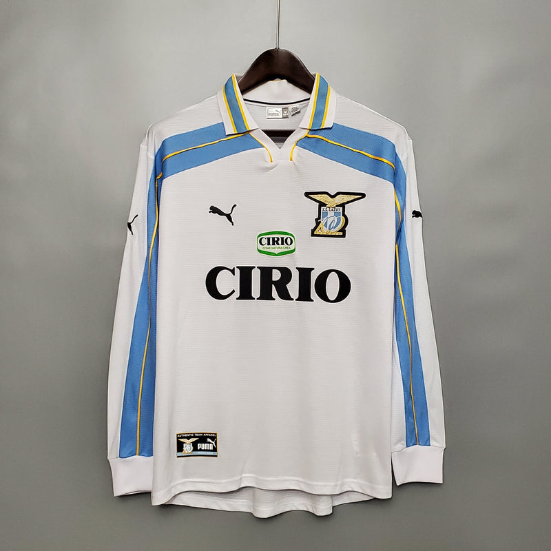 LAZIO II 00/01 HOMEM (RETRO) MANGA COMPRIDA 