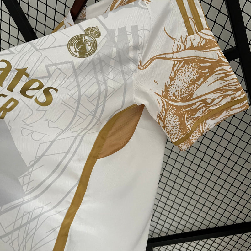 REAL MADRID GOLD EDIÇÃO LIMITADA 24/25 MASCULINO 