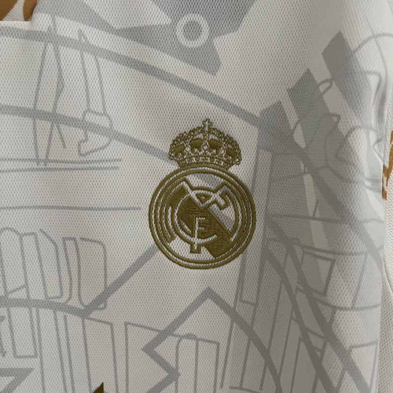 REAL MADRID GOLD EDIÇÃO LIMITADA 24/25 MASCULINO 