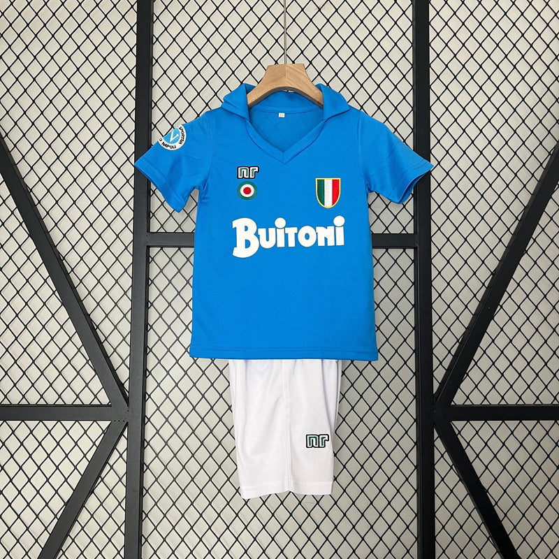 CONJUNTO INFANTIL NAPOLI I 87/88 (RETRO)